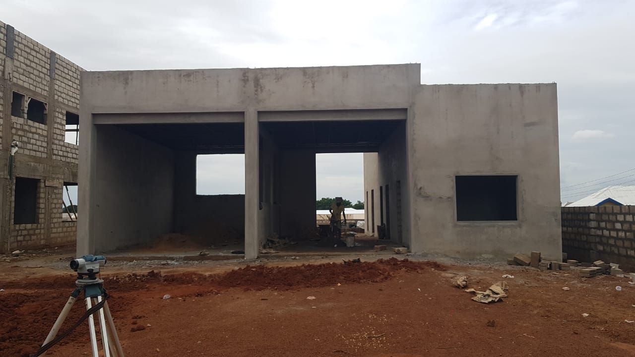 Building shell with site survey